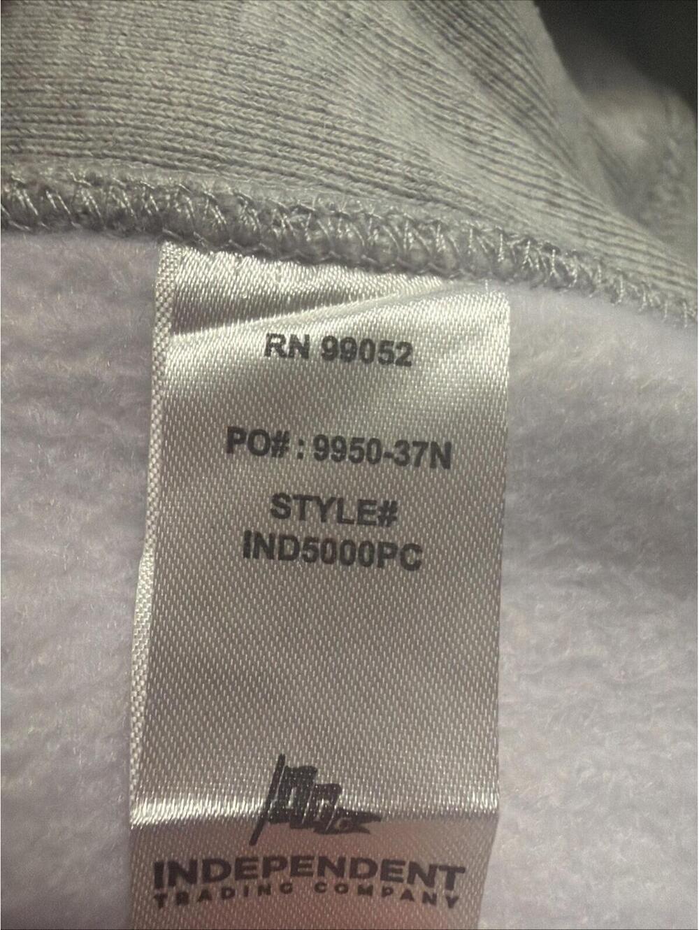 New Pleasures x Playboy Play Hoodie In Grey Size S $199 - Picture 9 of 10